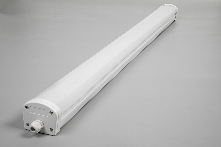 IP65 industriella linjära lampor mer än 110lm/w lumeneffekt, låg strömförbrukning, spara 85 % energisensor, nödfunktioner VS48RY-120